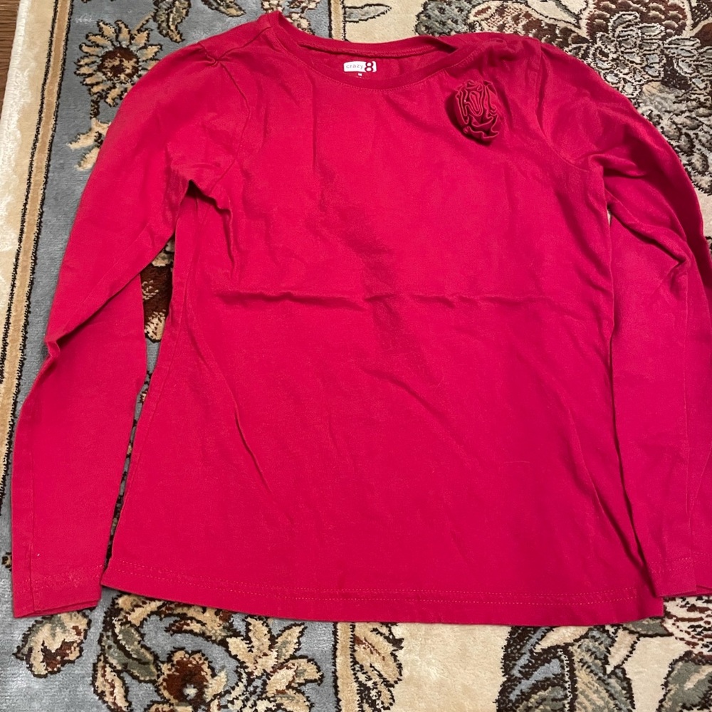 Crazy 8 red shirt